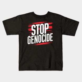 Stop Genocide Kids T-Shirt